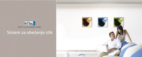 Artiteq sistem za obeÅ¡anje slik